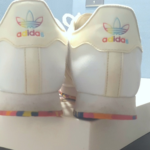 Adidas Samoa rainbow RARE 2014 Pride White sneaker - Picture 2 of 8